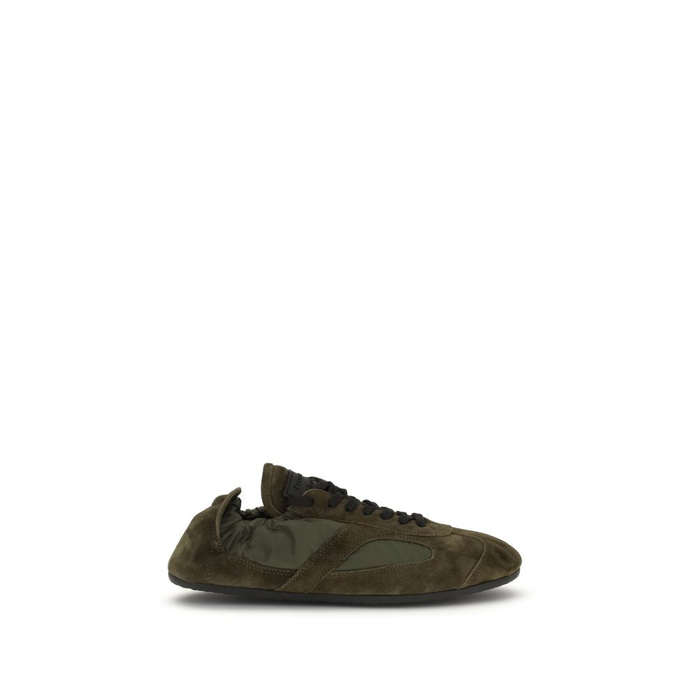 Bicolor Calf Leather Bos Taurus Low Top Sneakers