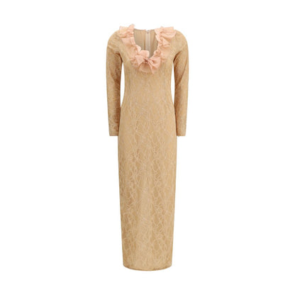 Multicolor Polyamide Cocktail Dress