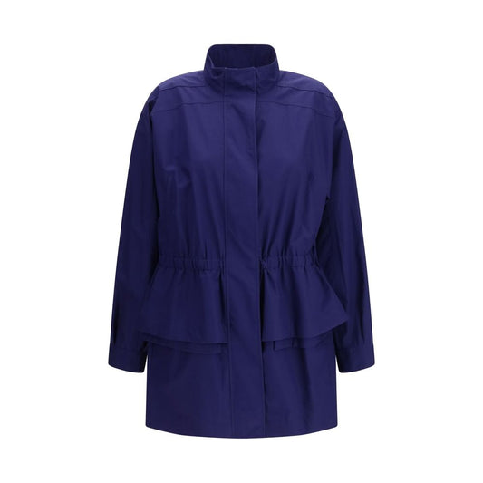 Blue Cotton Parka