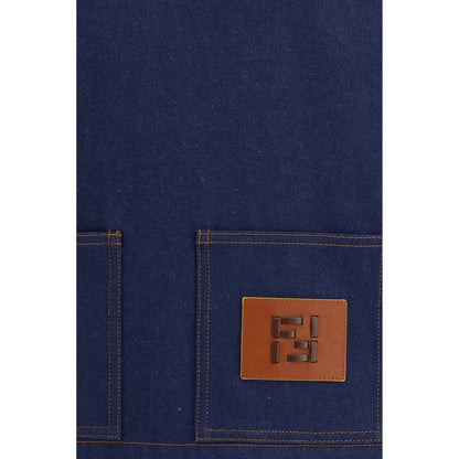 Blue Cotton Denim Jacket