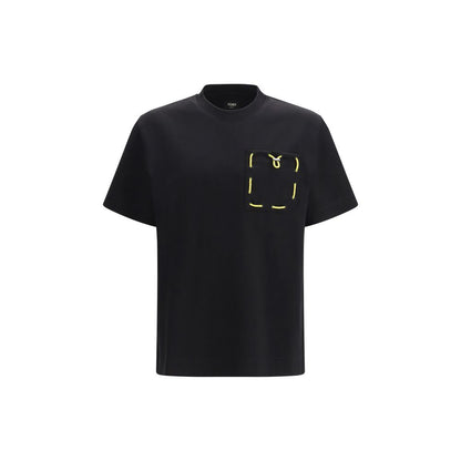 Black Cotton T-Shirt
