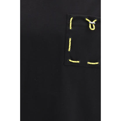 Black Cotton T-Shirt