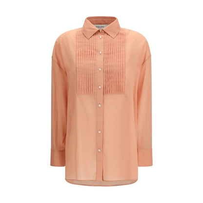Brown Cotton Shirt