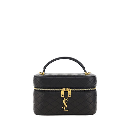 Black Calf Leather Bos Taurus Handbag