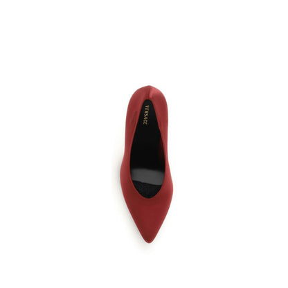 Multicolor Viscose High Heel Pumps
