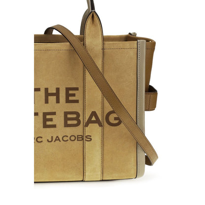 Beige Calf Leather Bos Taurus Shoulder Bag