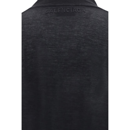 Black Cotton Casual Dress