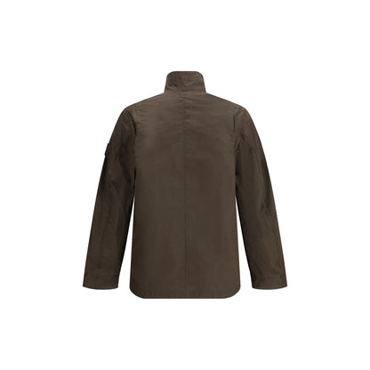 Brown Polyester Coat