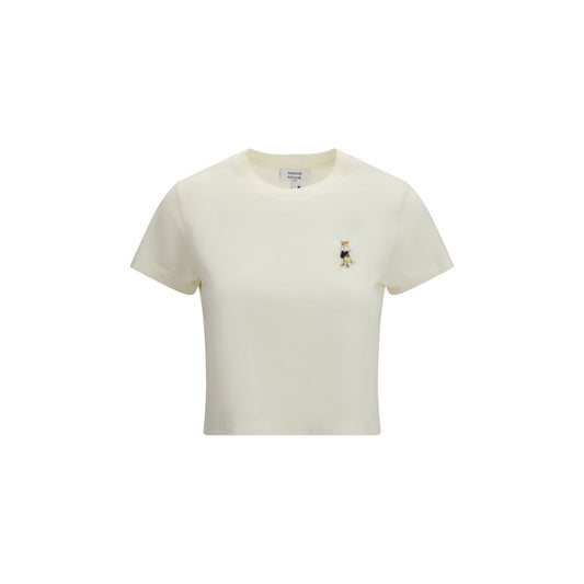 Beige Cotton T-Shirt