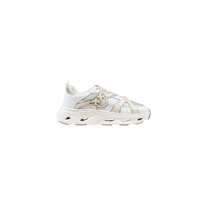 White Leather Athletic Sneakers