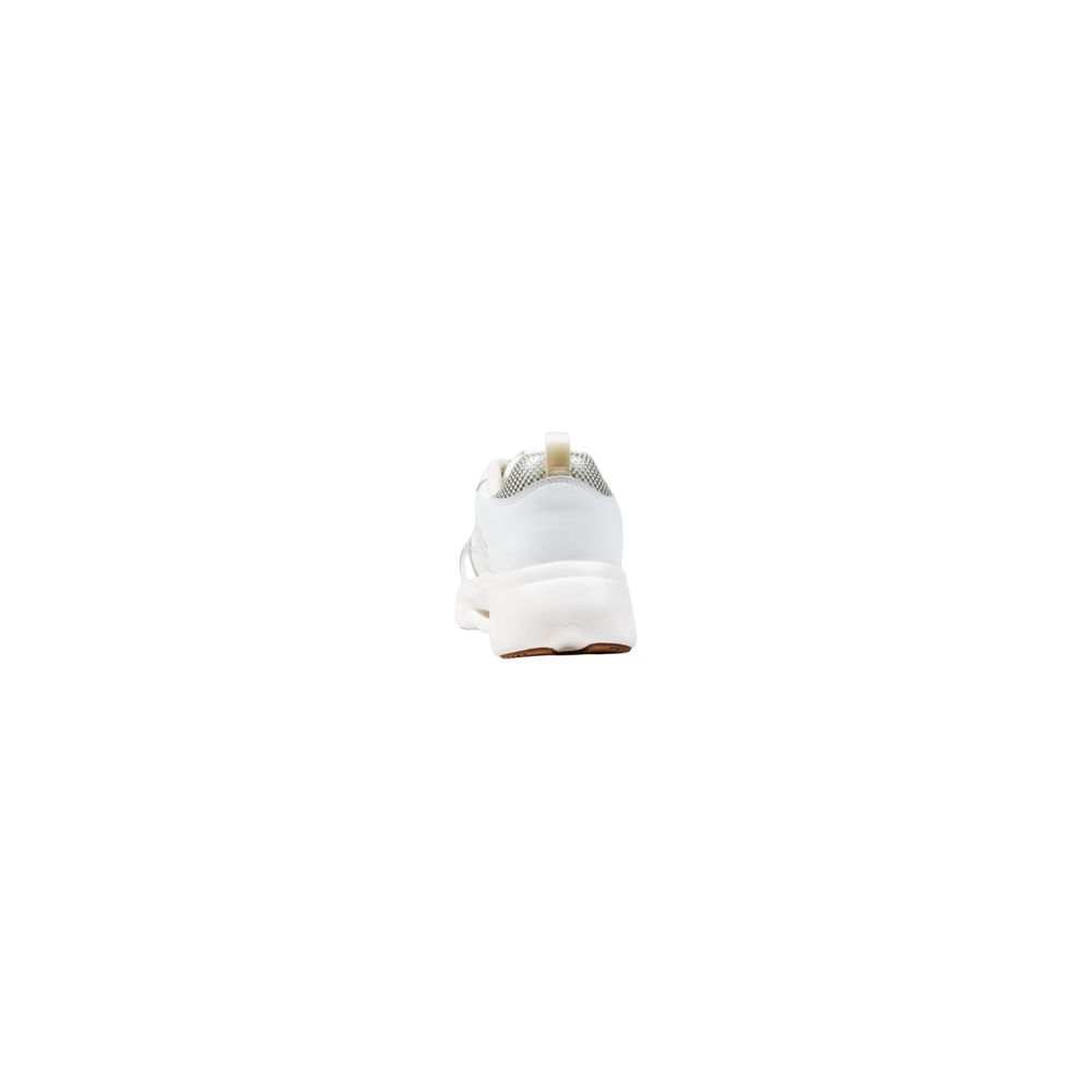 White Leather Athletic Sneakers
