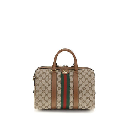 Multicolor Canvas Handbag