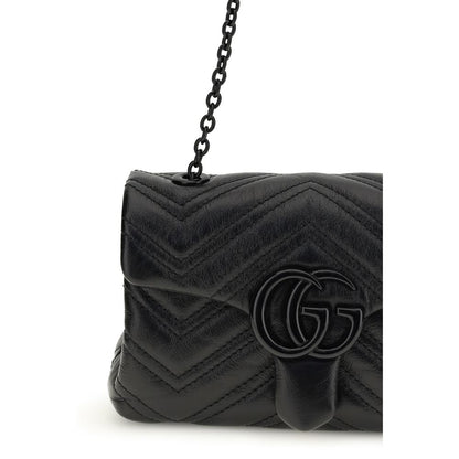 Black Calf Leather Bos Taurus Shoulder Bag