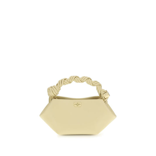 Bicolor Recycled Leather Shoulder Bag