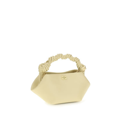 Bicolor Recycled Leather Shoulder Bag
