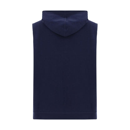 Blue Cotton Sweatshirt