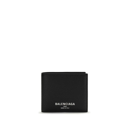 Black Calf Leather Bos Taurus Wallet