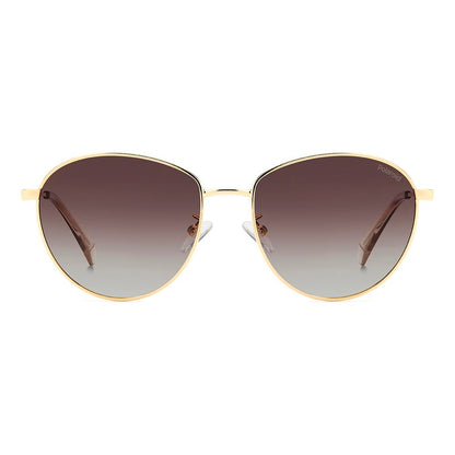 Gold Stainless Steel Sunglasses