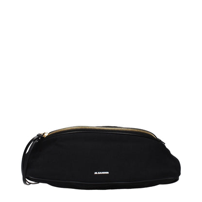 Black Fabric Backpack