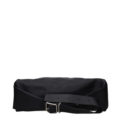 Black Leather Backpack