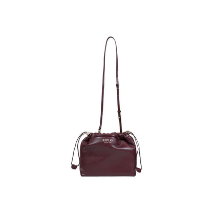 Bordeaux Polyester Handbag
