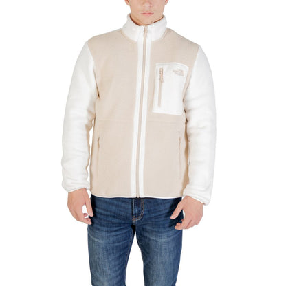 Beige Polyester Sweatshirt