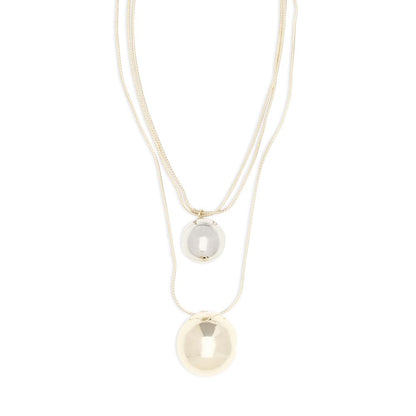 Multicolor Metal Necklace