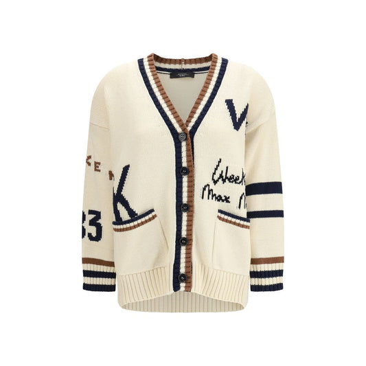 Beige Cotton Cardigan