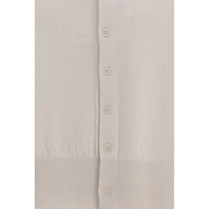 Beige Cashmere Cardigan
