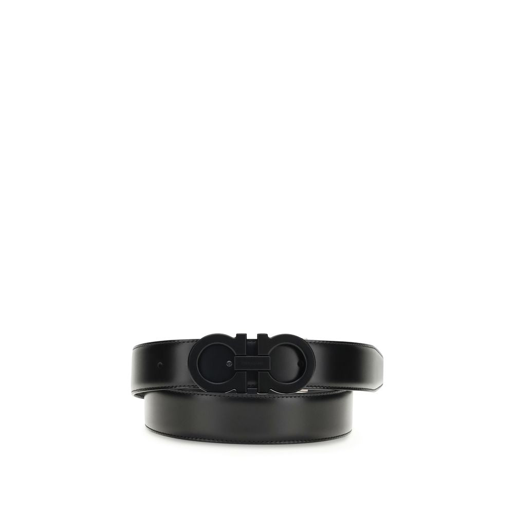 Black Calf Leather Bos Taurus Regular Belt