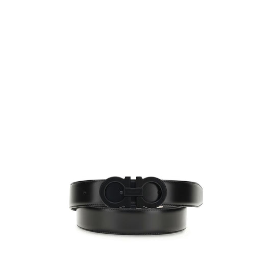 Black Calf Leather Bos Taurus Regular Belt