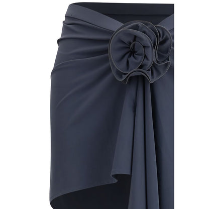 Gray Polyamide Cover-Ups