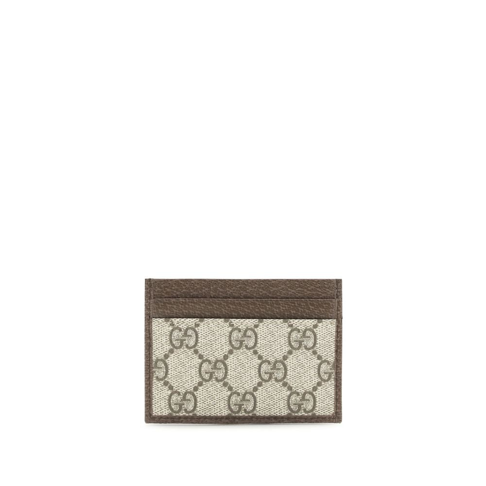 Brown Fabric Cardholder