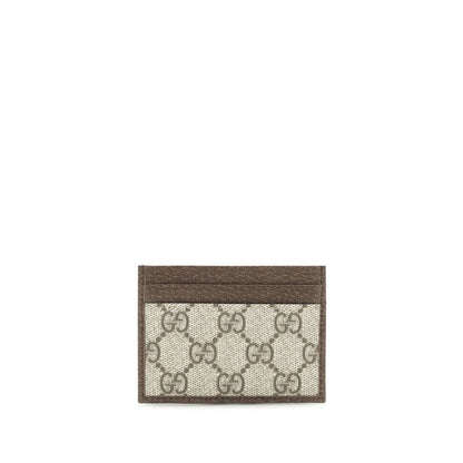 Brown Fabric Cardholder
