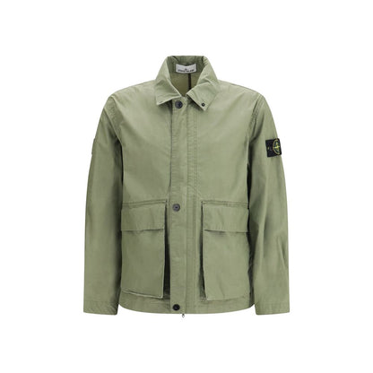 Bicolor Polyester Coat