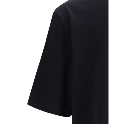 Black Cotton T-Shirt