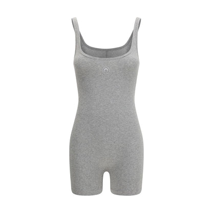 Gray Cotton Jumpsuit