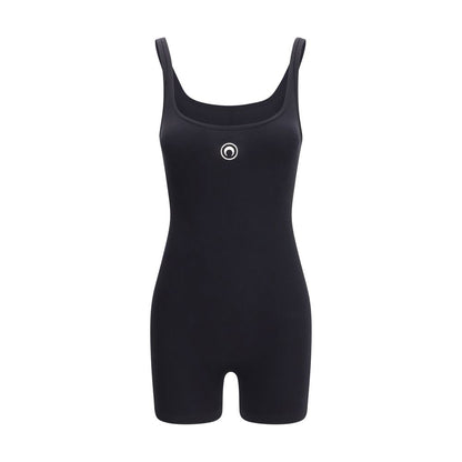 Black Cotton Jumpsuit