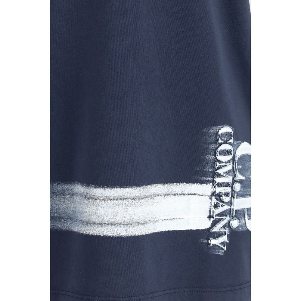 Blue Cotton T-Shirt