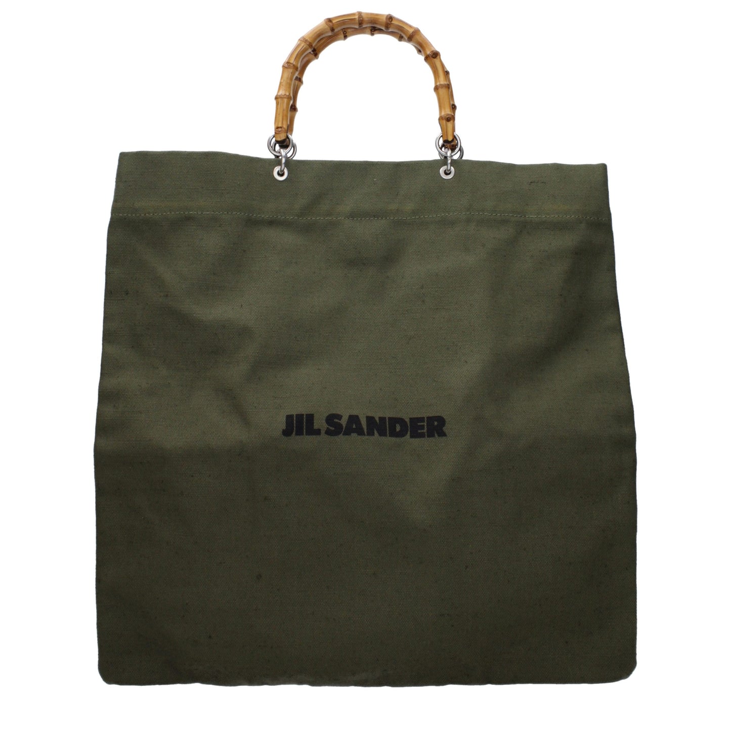 Green Fabric Handbag