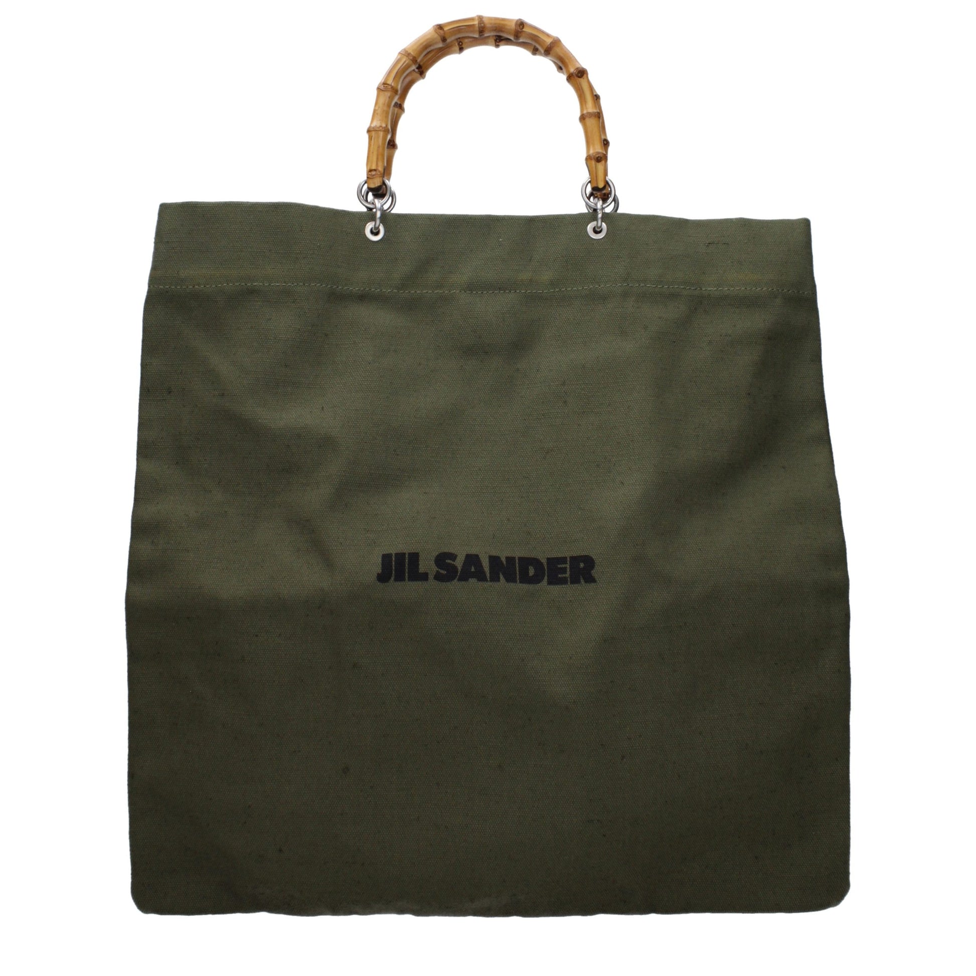 Green Fabric Handbag