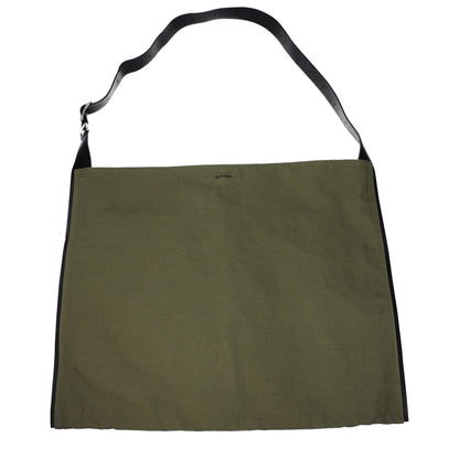 Green Fabric Shoulder Bag