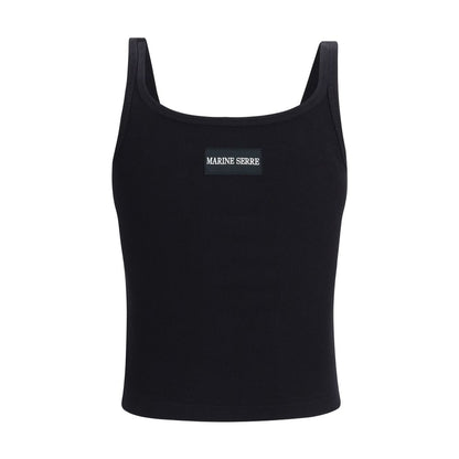 Black Cotton Tank Tops