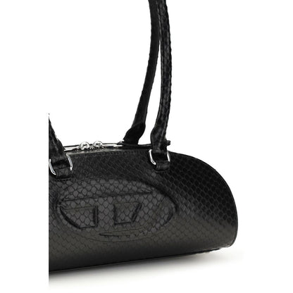 Black Calf Leather Bos Taurus Shoulder Bag