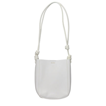 Beige Leather Shoulder Bag