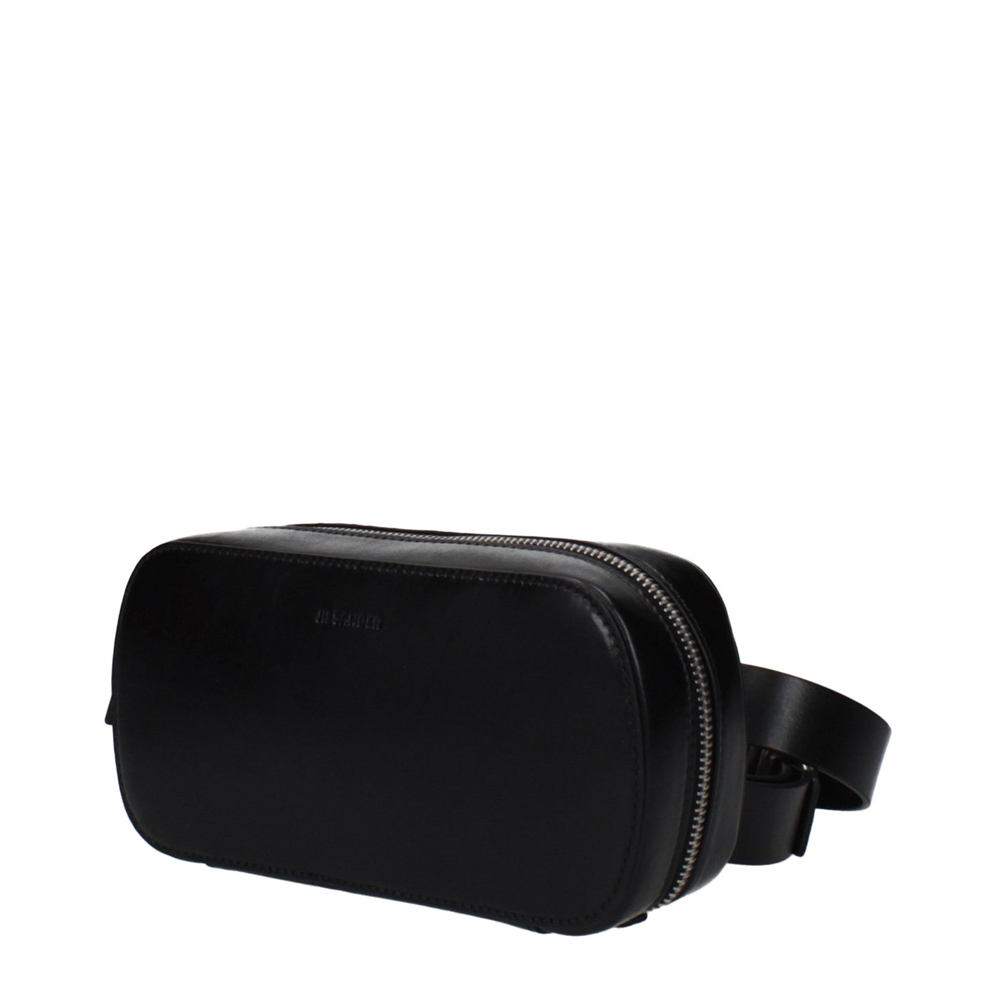 Black Leather Crossbody Bag