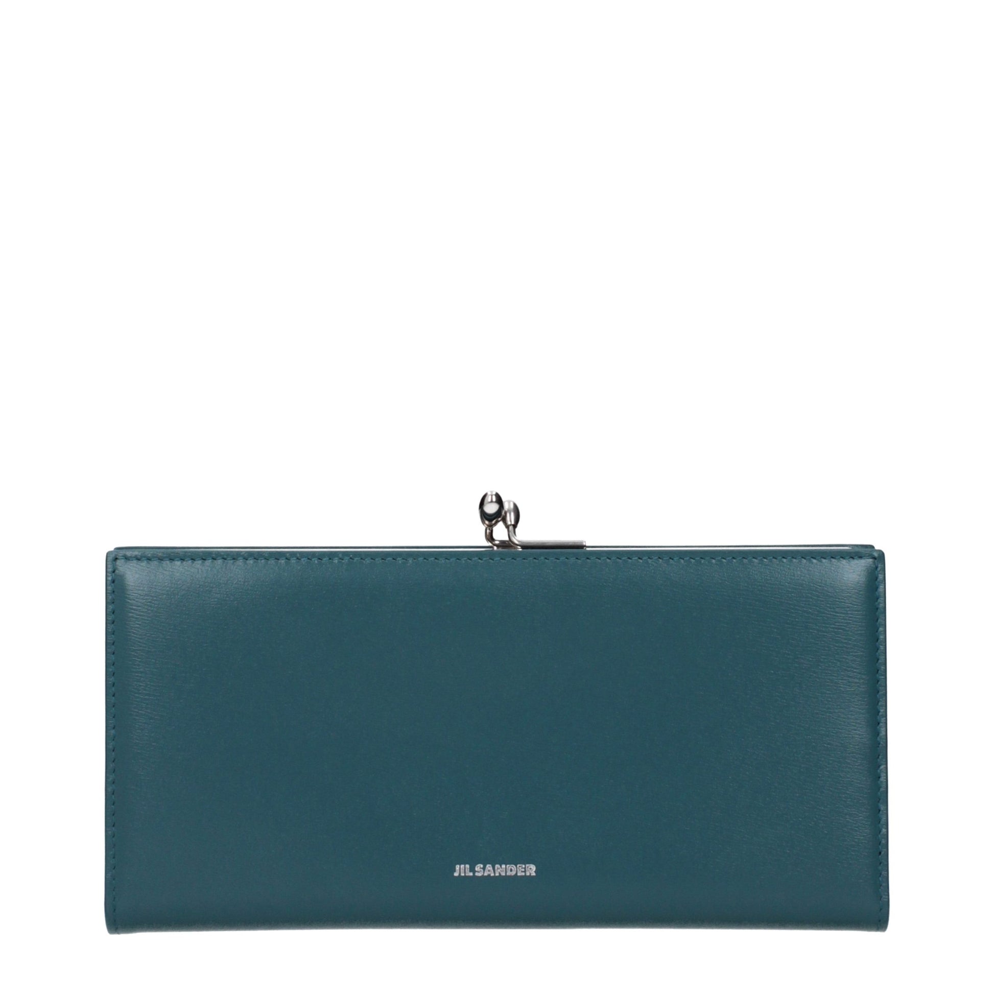 Blue Leather Wallet