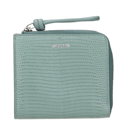 Green Leather Wallet