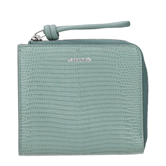 Green Leather Wallet