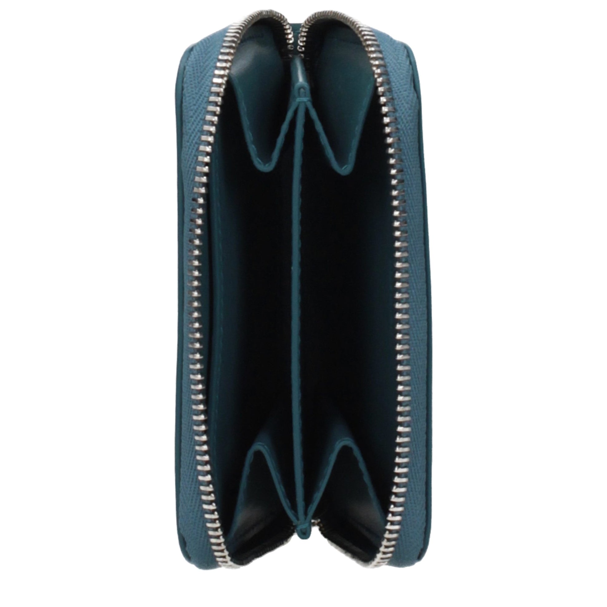 Blue Leather Wallet